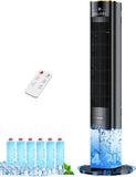 Hifresh 1030R - Portable Air Conditioner w/Remote & LED Touch Screen 4.2L Dual Tank Evaporative Air Cooler, Memory&Aroma Function