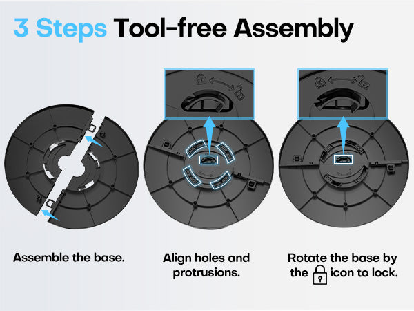 Hifresh 021HL - Bladeless Tower Fan with Remote & 12H Timer - Power Saving