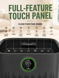 HIFRESH IN19 - H13 True HEPA Air Purifier for Home, Black