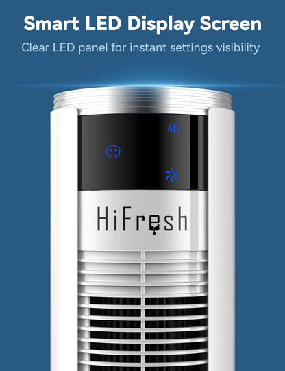 hifresh-bladeless-tower-fan-led-panel-remote-3-modes-3-speeds-65-oscillation-silent-flow-atf-functions-3