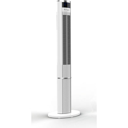 Hifresh Bladeless Tower Fan LED Panel & Remote - 3 Modes 3 Speeds - 65° Oscillation - Silent Flow - ATF-011HL